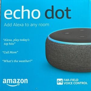 New Amazon Echo dot. 3d generation.